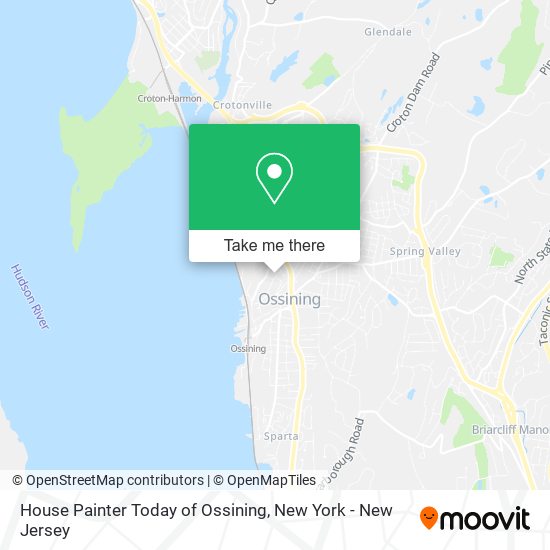 House Painter Today of Ossining map