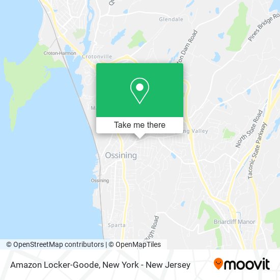 Amazon Locker-Goode map