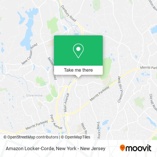 Amazon Locker-Corde map