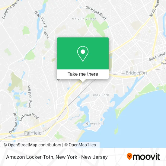 Amazon Locker-Toth map