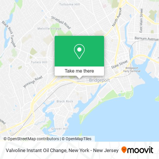 Valvoline Instant Oil Change map