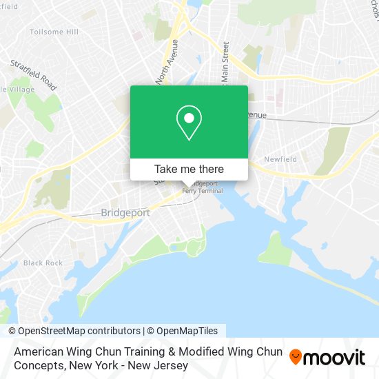 American Wing Chun Training & Modified Wing Chun Concepts map