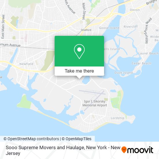 Sooo Supreme Movers and Haulage map