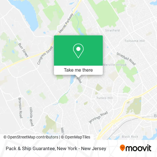 Pack & Ship Guarantee map