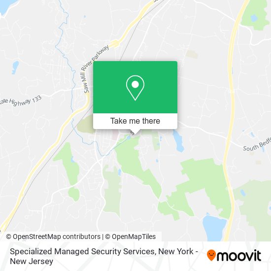 Specialized Managed Security Services map