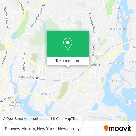 Seaview Motors map