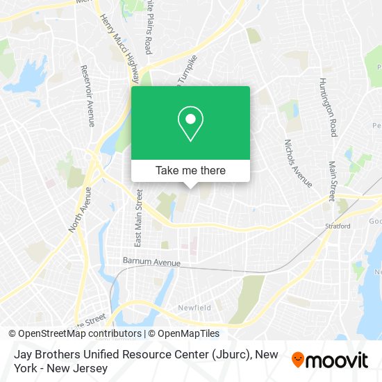 Mapa de Jay Brothers Unified Resource Center (Jburc)