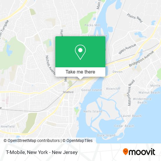 T-Mobile map