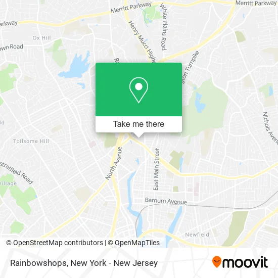Rainbowshops map