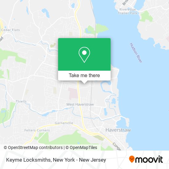 Mapa de Keyme Locksmiths