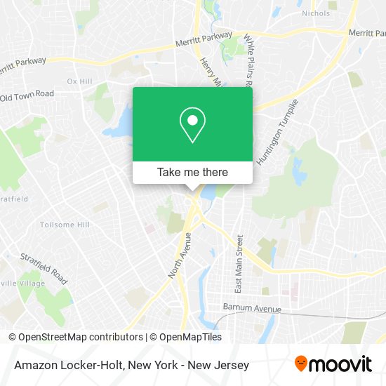 Amazon Locker-Holt map