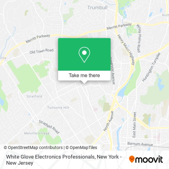 Mapa de White Glove Electronics Professionals