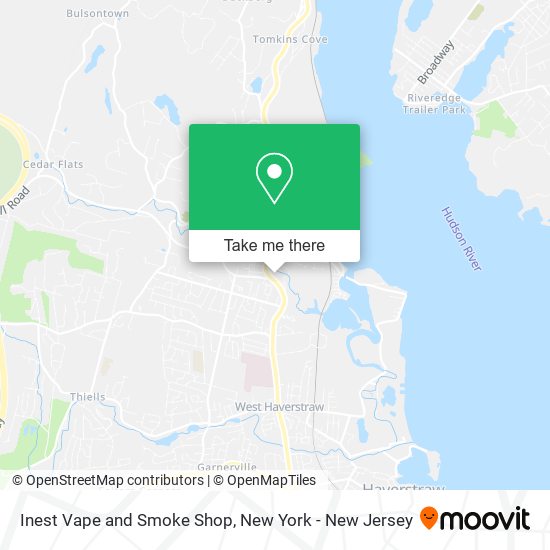Mapa de Inest Vape and Smoke Shop