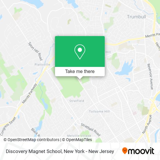 Mapa de Discovery Magnet School