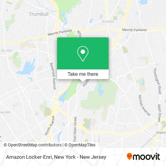Amazon Locker-Enri map