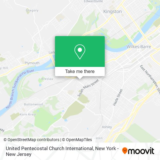 United Pentecostal Church International map