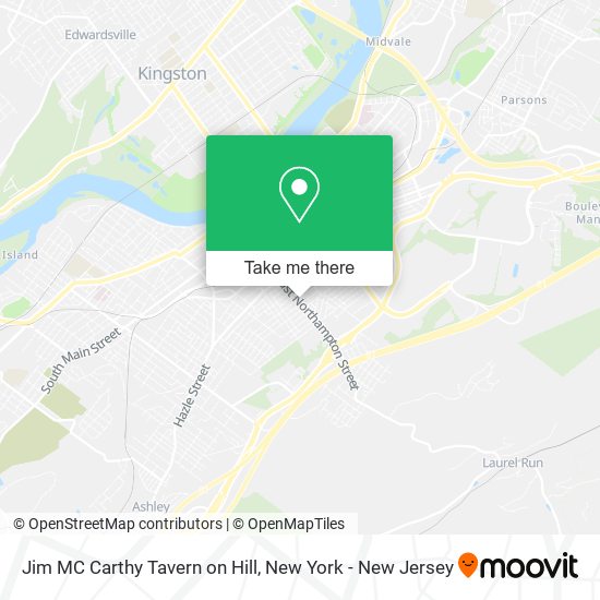 Mapa de Jim MC Carthy Tavern on Hill