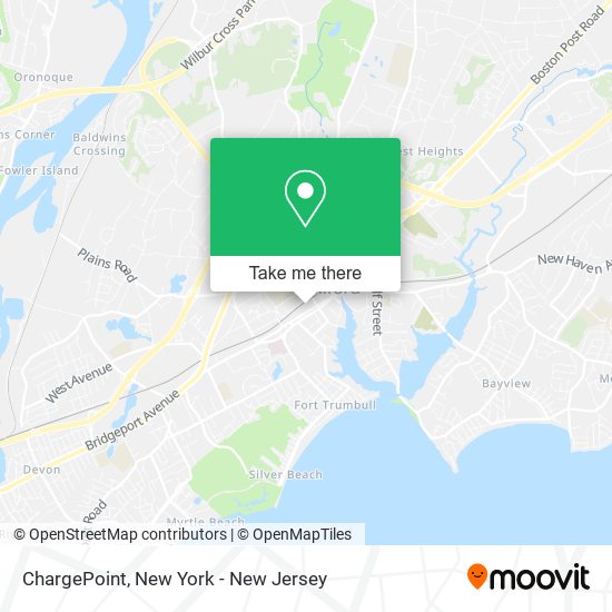 ChargePoint map