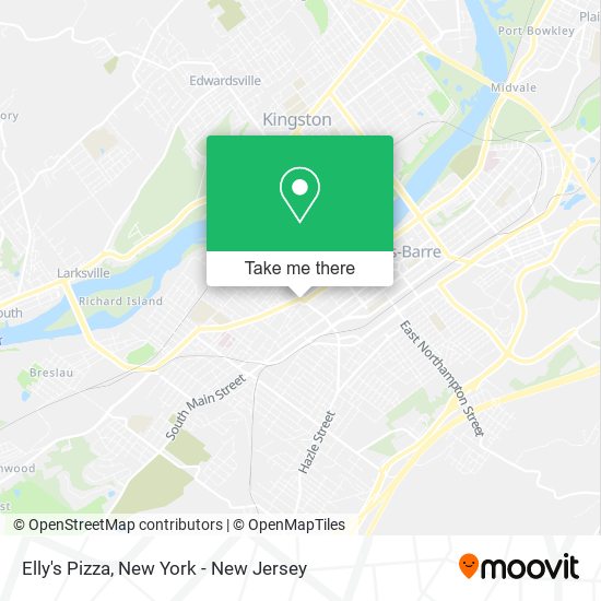 Mapa de Elly's Pizza