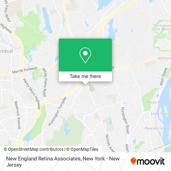 Mapa de New England Retina Associates