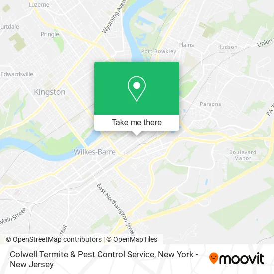Colwell Termite & Pest Control Service map