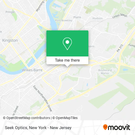 Seek Optics map