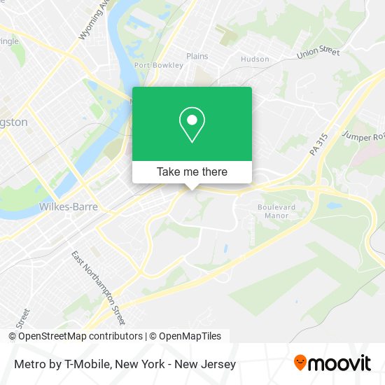 Metro by T-Mobile map