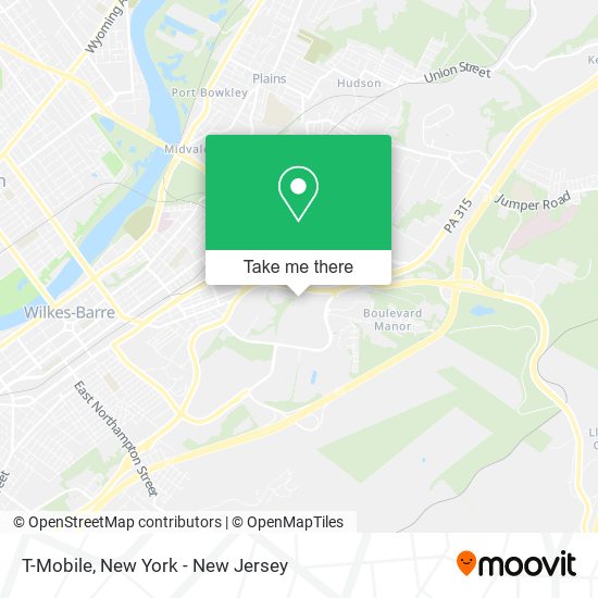 T-Mobile map