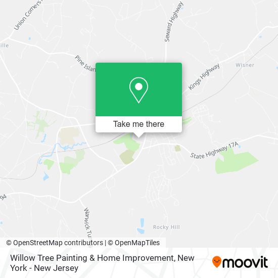 Mapa de Willow Tree Painting & Home Improvement
