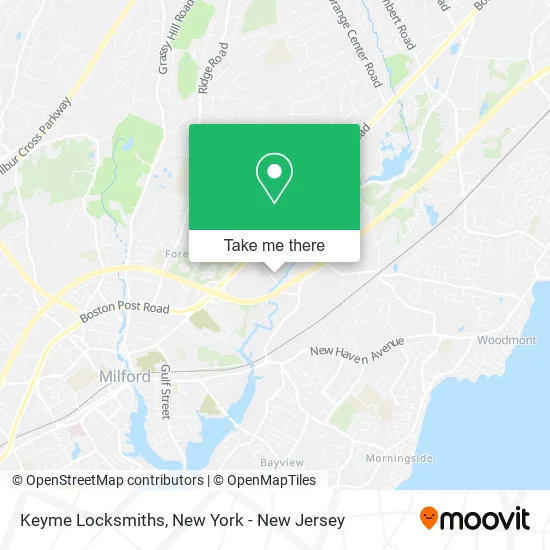 Keyme Locksmiths map