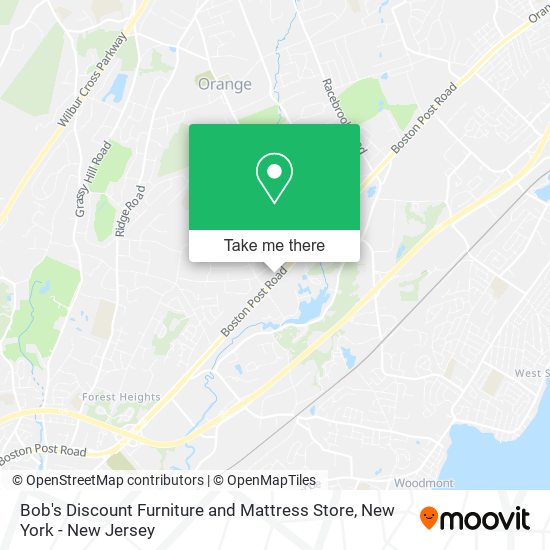 Bob's Discount Furniture and Mattress Store map