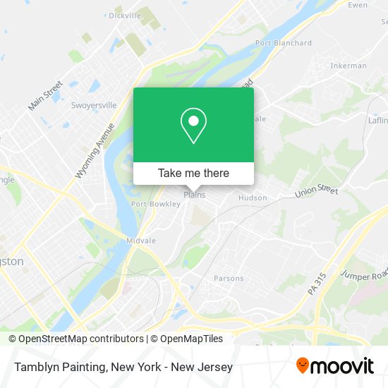 Mapa de Tamblyn Painting