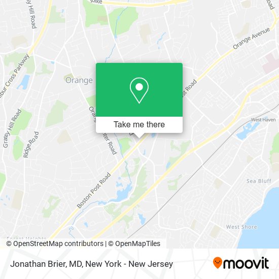 Mapa de Jonathan Brier, MD