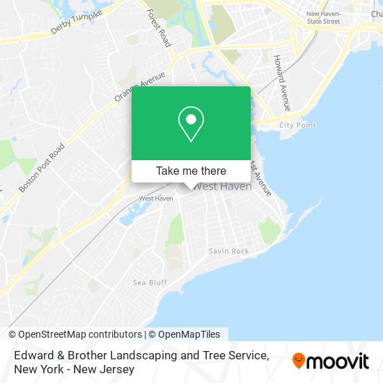 Edward & Brother Landscaping and Tree Service map