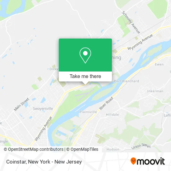 Coinstar map