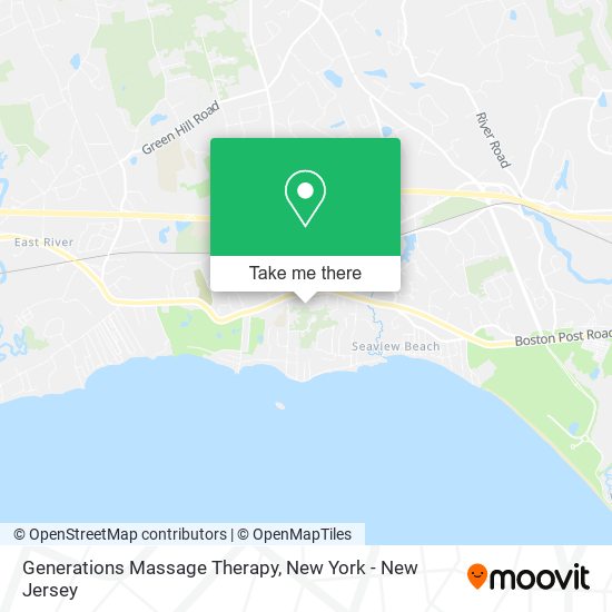 Generations Massage Therapy map