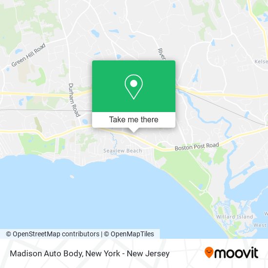 Madison Auto Body map