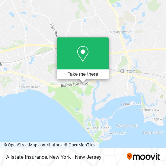 Allstate Insurance map