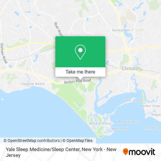 Yale Sleep Medicine / Sleep Center map