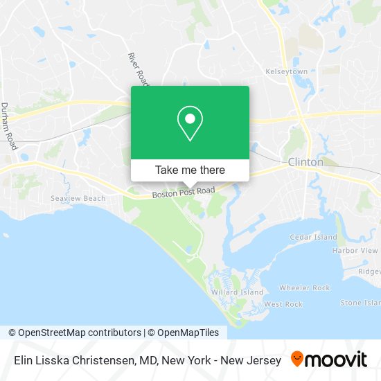 Elin Lisska Christensen, MD map