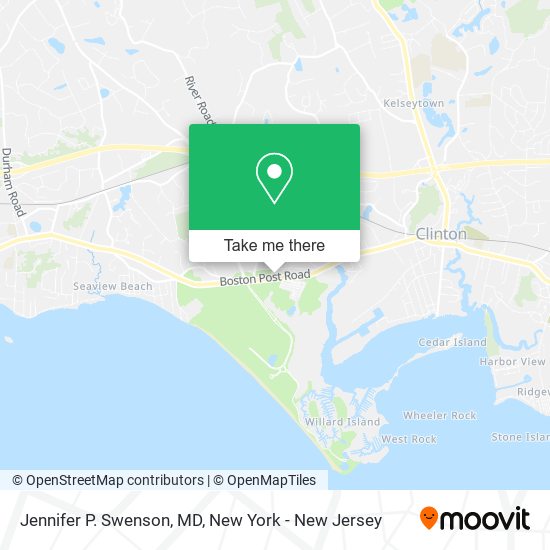 Mapa de Jennifer P. Swenson, MD