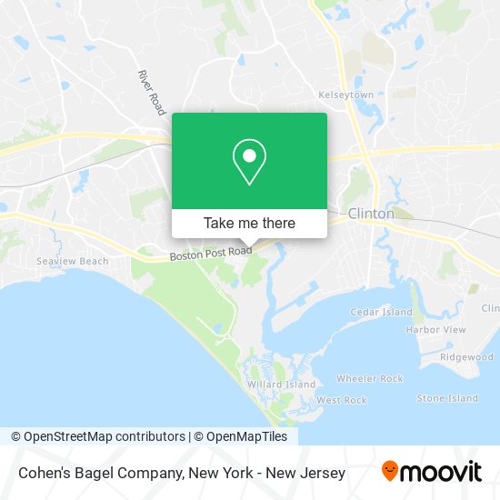Cohen's Bagel Company map