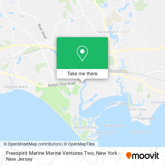 Mapa de Freespirit Marine Marine Ventures Two