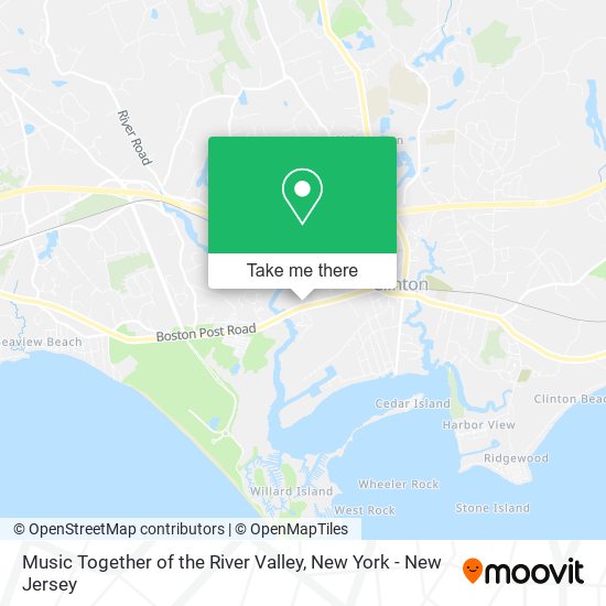 Music Together of the River Valley map