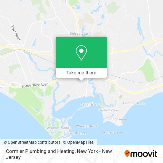 Cormier Plumbing and Heating map