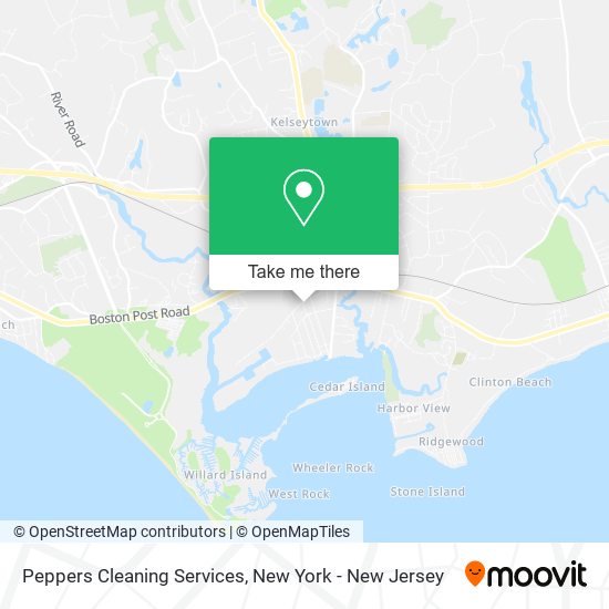 Peppers Cleaning Services map