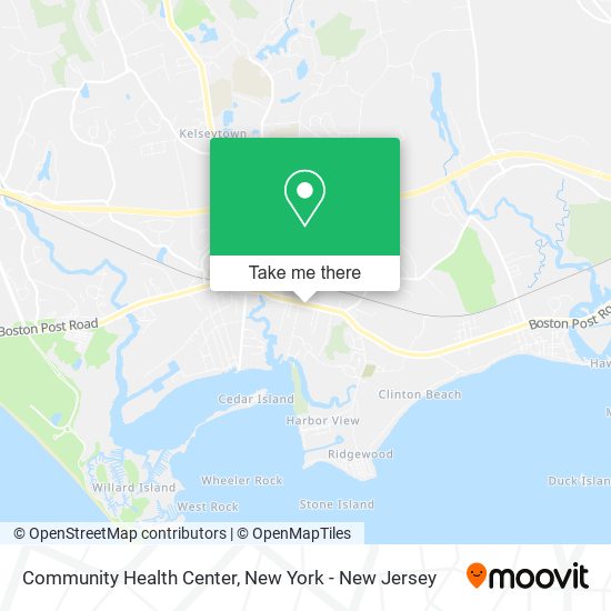 Community Health Center map