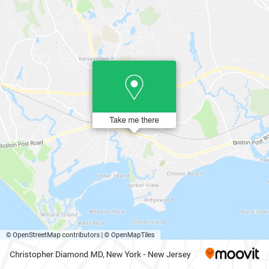 Mapa de Christopher Diamond MD