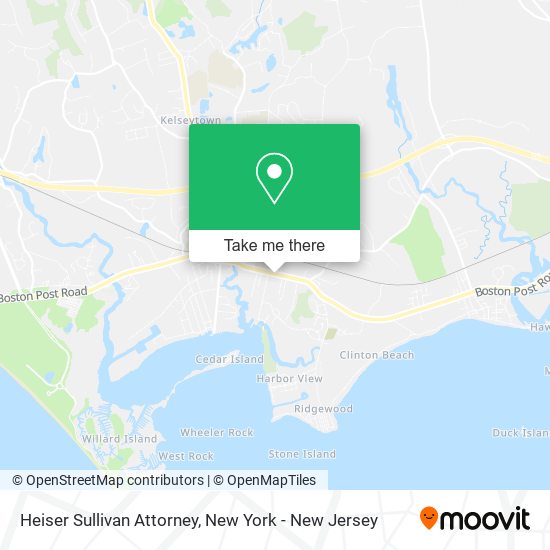 Heiser Sullivan Attorney map