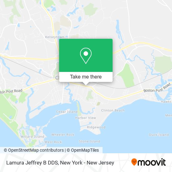 Lamura Jeffrey B DDS map